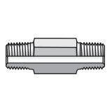 Pipe Fitting - NPT/NPTF to NPT/NPTF - Long - Straight